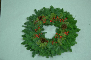 Wreath mixed berry