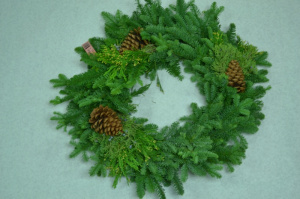 Wreath mixed green