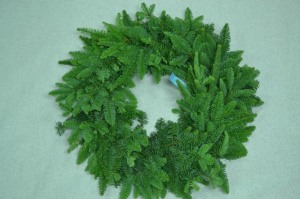 Wreath noble fir - holiday-greens-flowers - greens