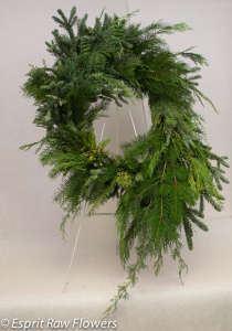 Wreath 24&quot; custom sweep